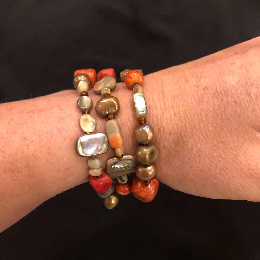 Silpada stack bracelets. Set of 3.